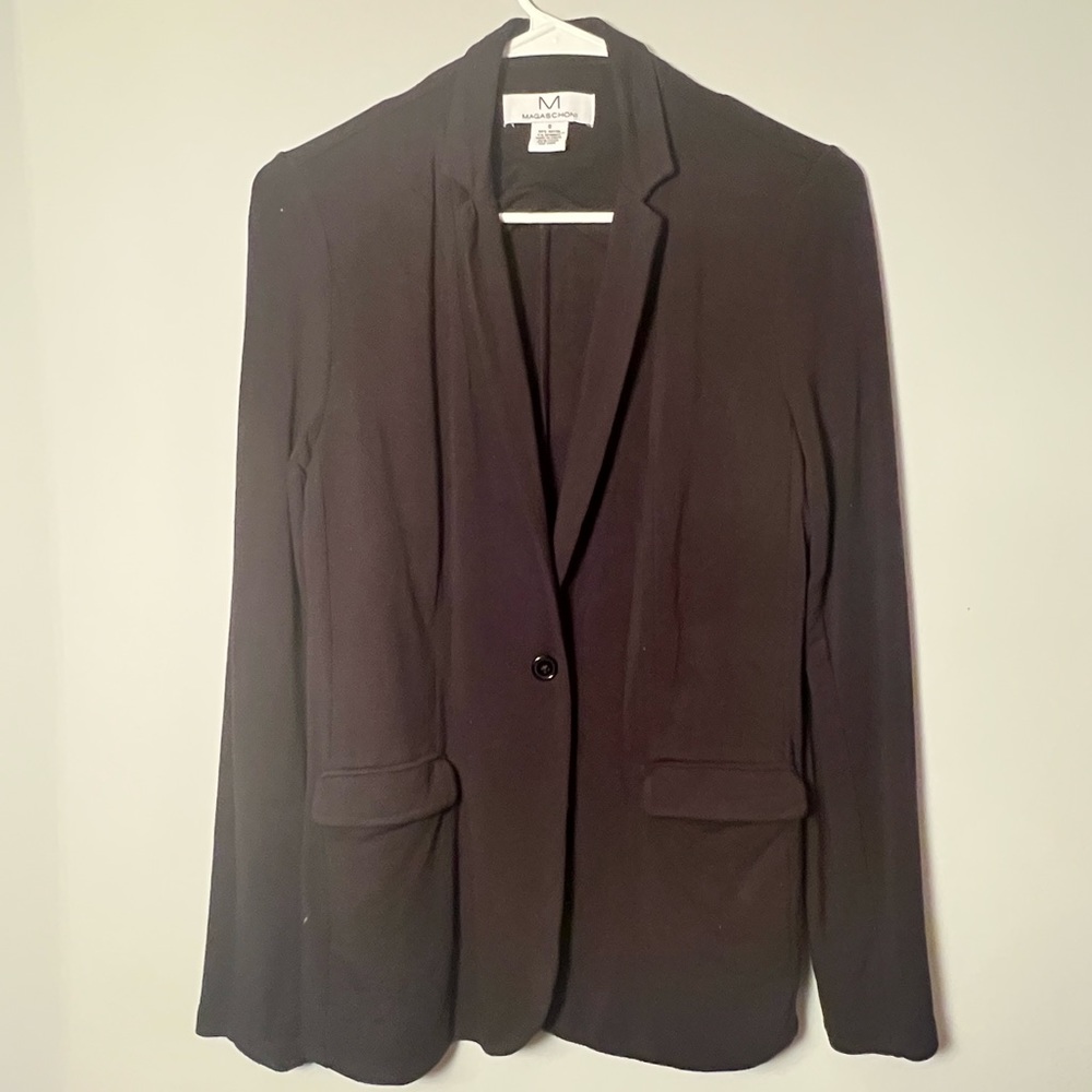 Black LS Long sleeve professional blazer